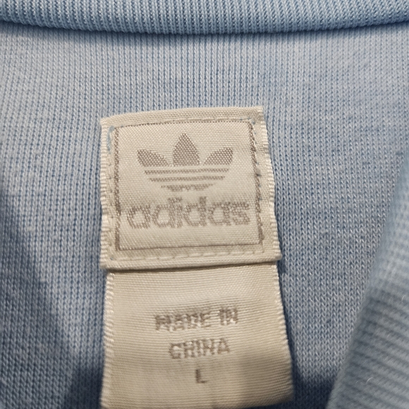 adidas Light Blue AFA Track Jacket - Picture 4 of 4